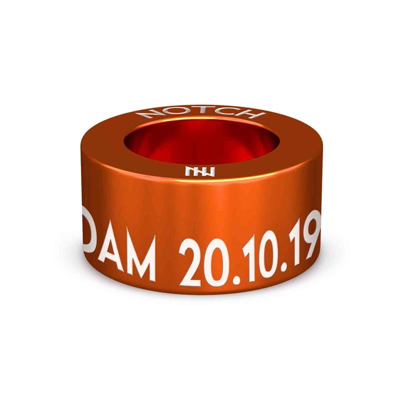 My Marathon Time NOTCH Charm