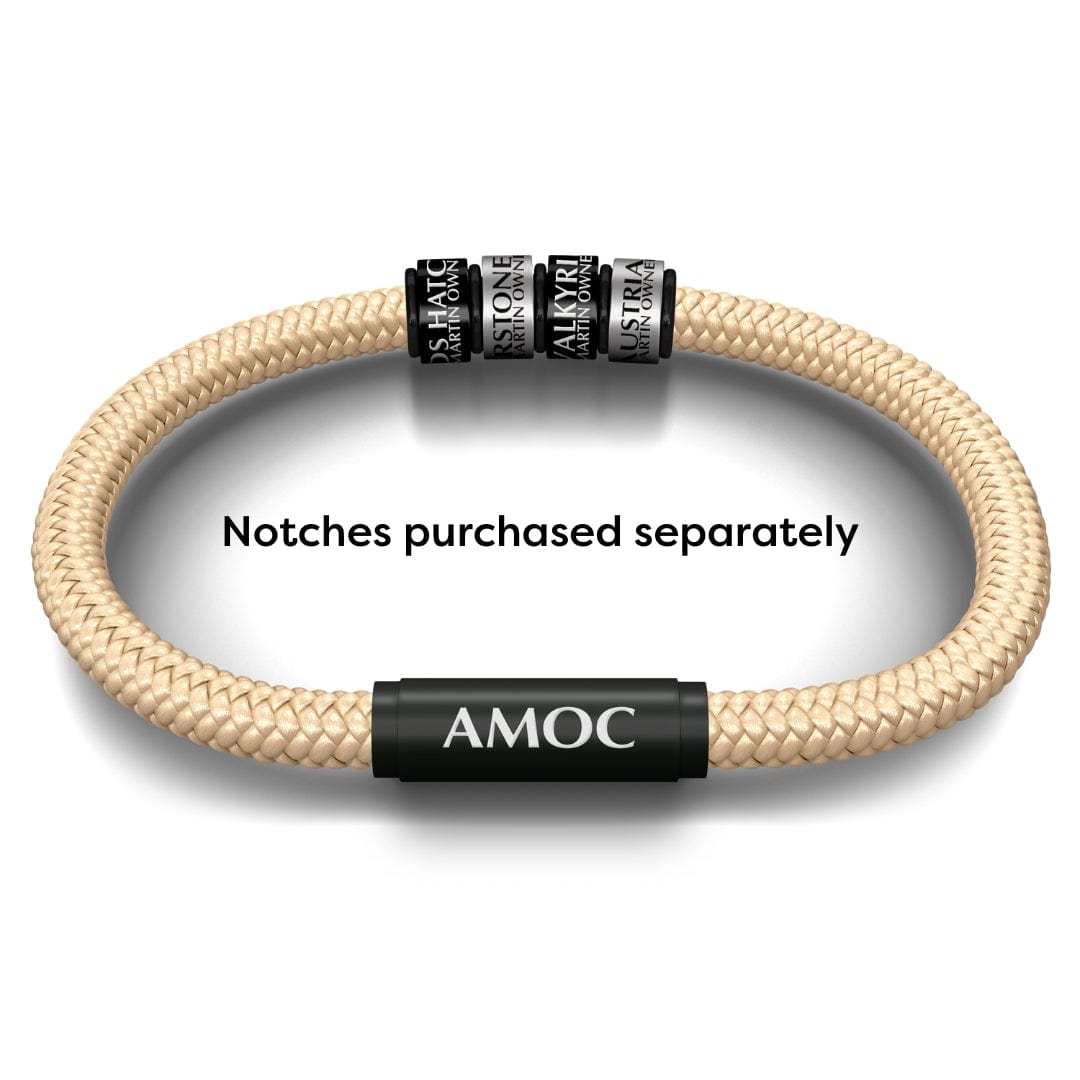 OCEANYARN AMOC NOTCH BRACELET (SAND)