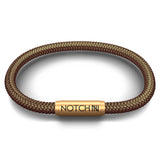 Antique Gold Cord NOTCH Bracelet
