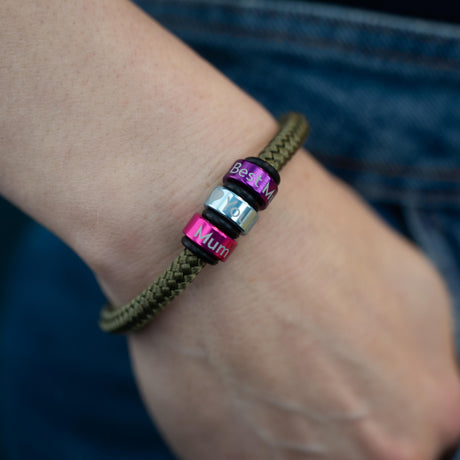 Antique Gold Cord NOTCH Bracelet