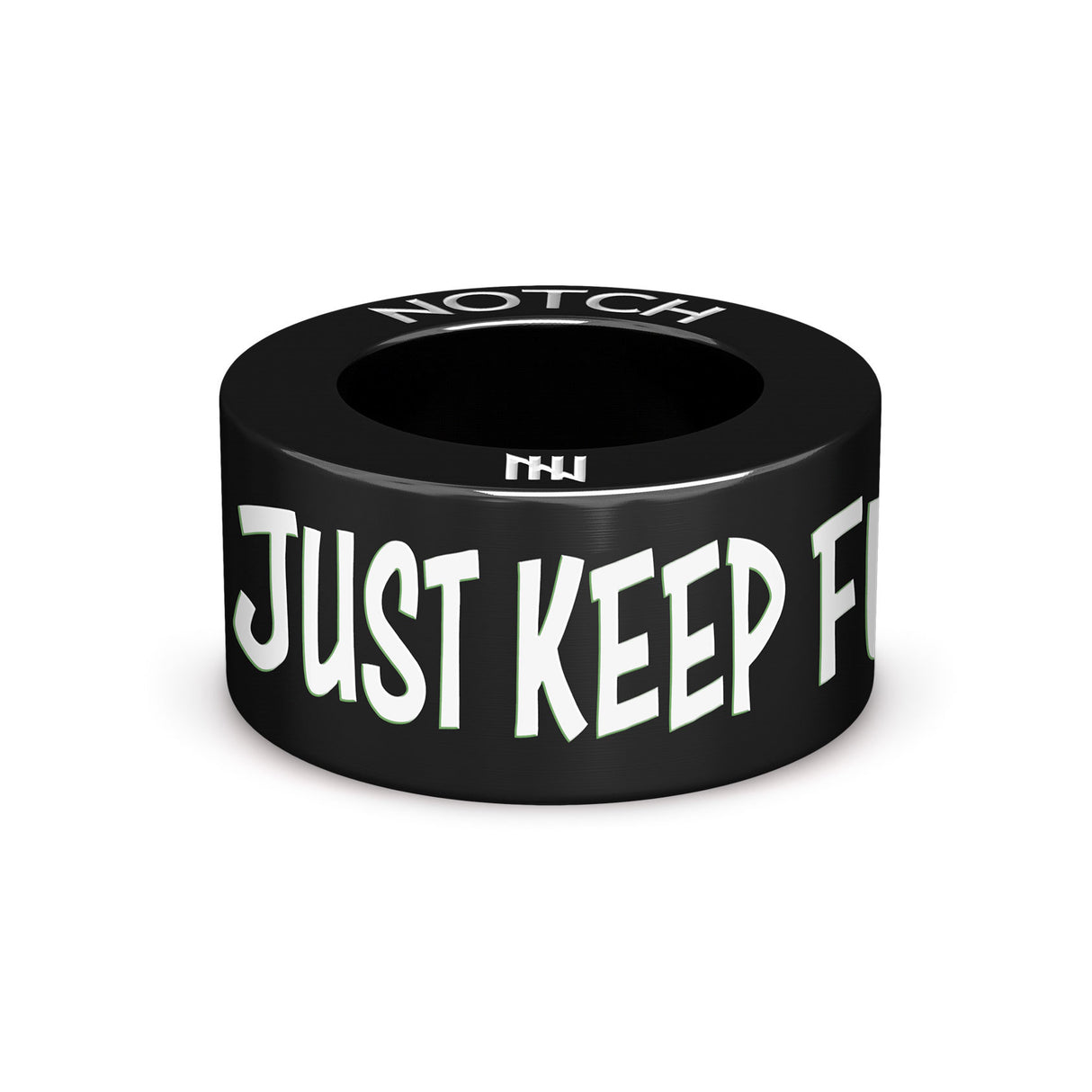 JUST KEEP FUCKING RUNNING NOTCH Charm