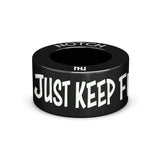 JUST KEEP FUCKING RUNNING NOTCH Charm