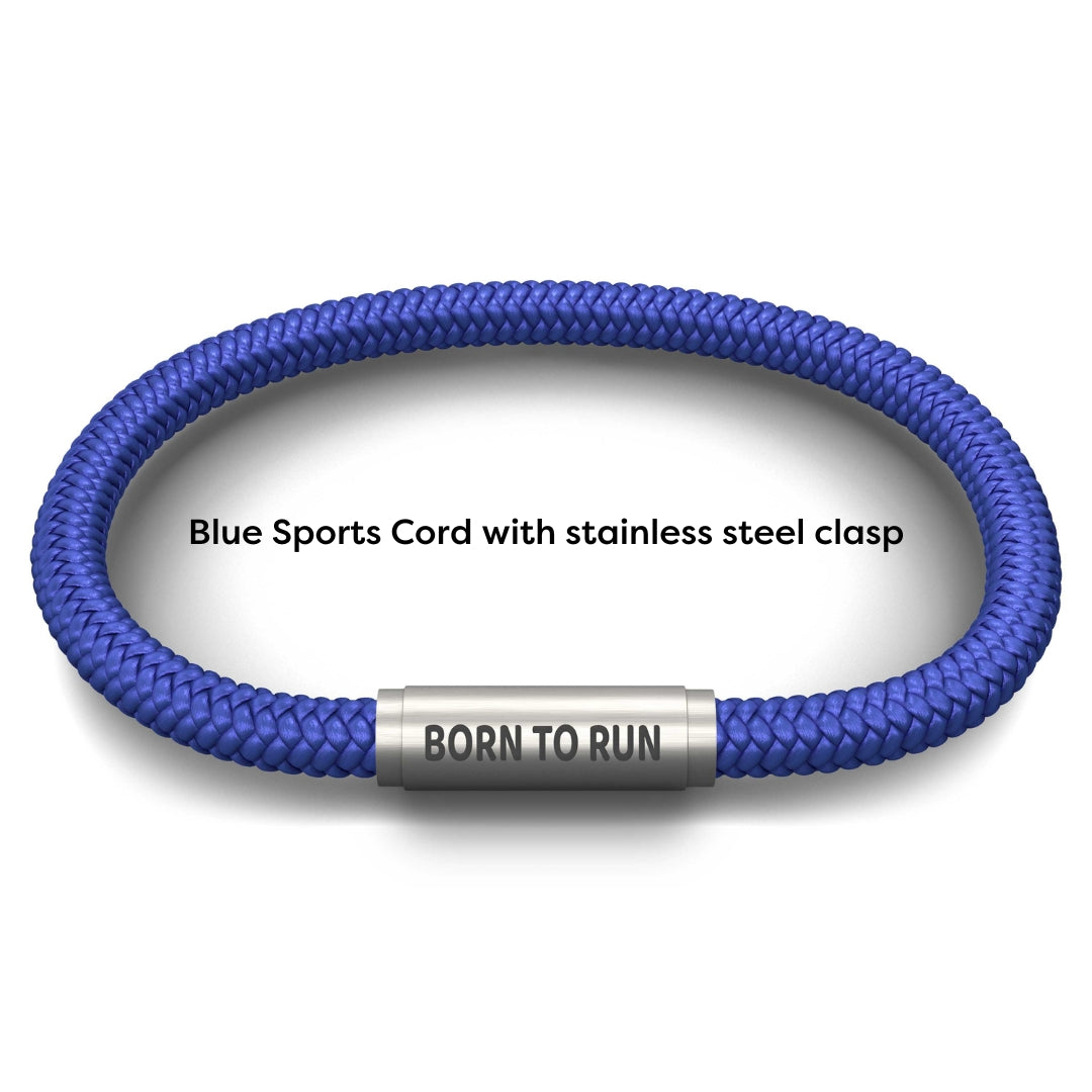 Born To Run Bracelet with Free Marathon Event Notch