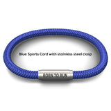 Born To Run Bracelet with Free Marathon Event Notch