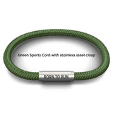 Born To Run Bracelet with Free Marathon Event Notch