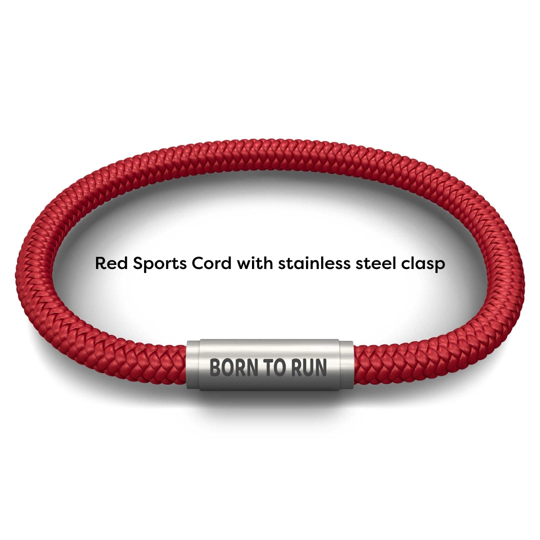 Born To Run Bracelet with Free Marathon Event Notch
