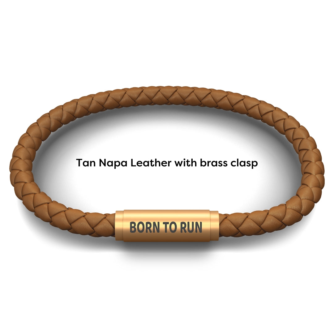 Born To Run Bracelet with Free Marathon Event Notch