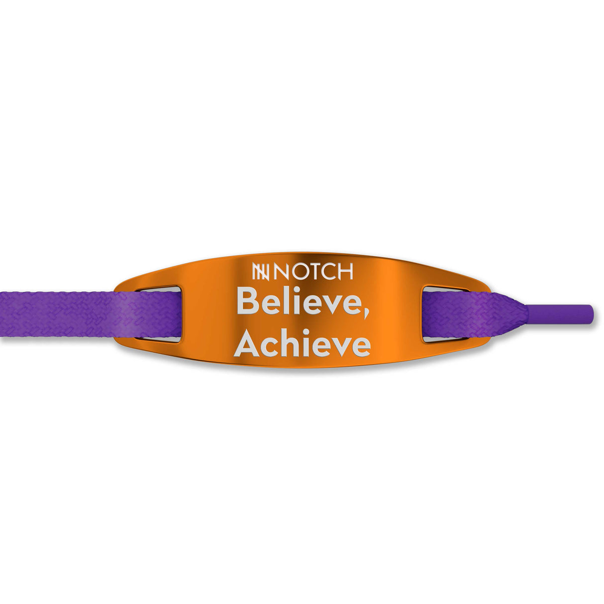 Believe, Achieve NOTCH Lace Tag