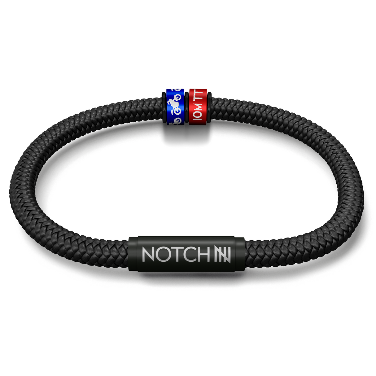 NOTCH BIKER BRACELET PLUS TWO NOTCH CHARMS