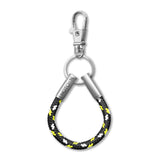 Carbon Black Cord NOTCH Loop with stainless steel ends
