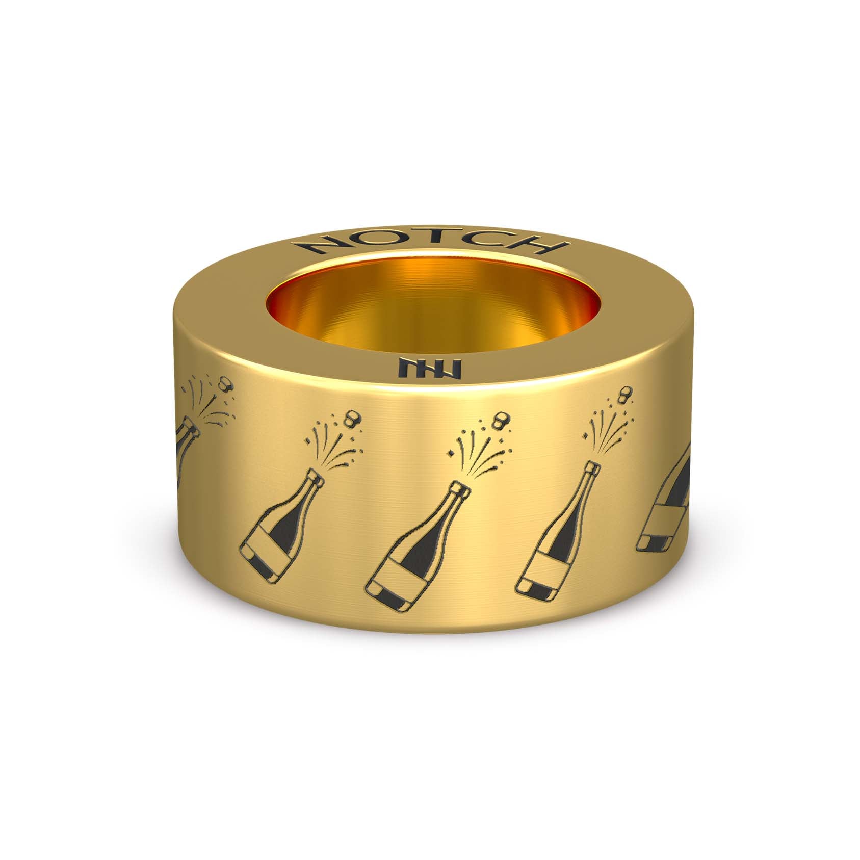 Champagne Bottle NOTCH Charm