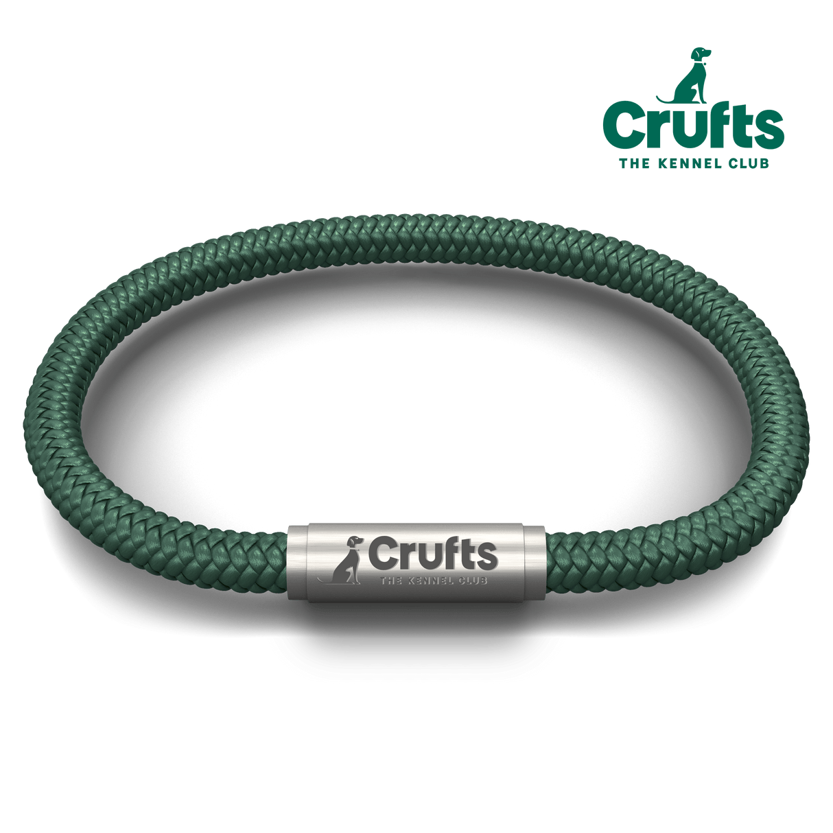 Official Crufts Green NOTCH Bracelet