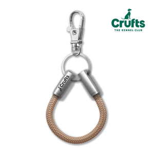 Crufts Official Oyster Cord NOTCH Loop with stainless steel ends