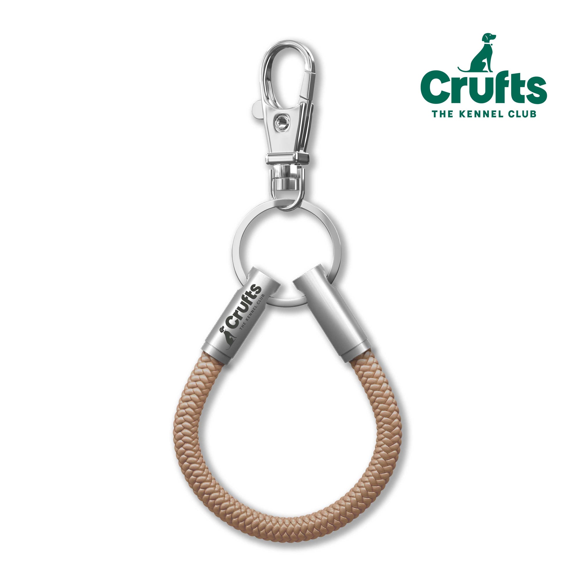 Official Crufts Oyster Cord NOTCH Loop with stainless steel ends
