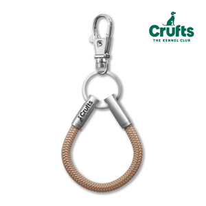 Official Crufts Oyster Cord NOTCH Loop with stainless steel ends