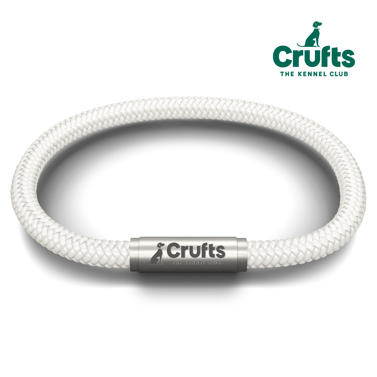 Official Crufts White NOTCH Bracelet