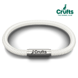 Official Crufts White NOTCH Bracelet