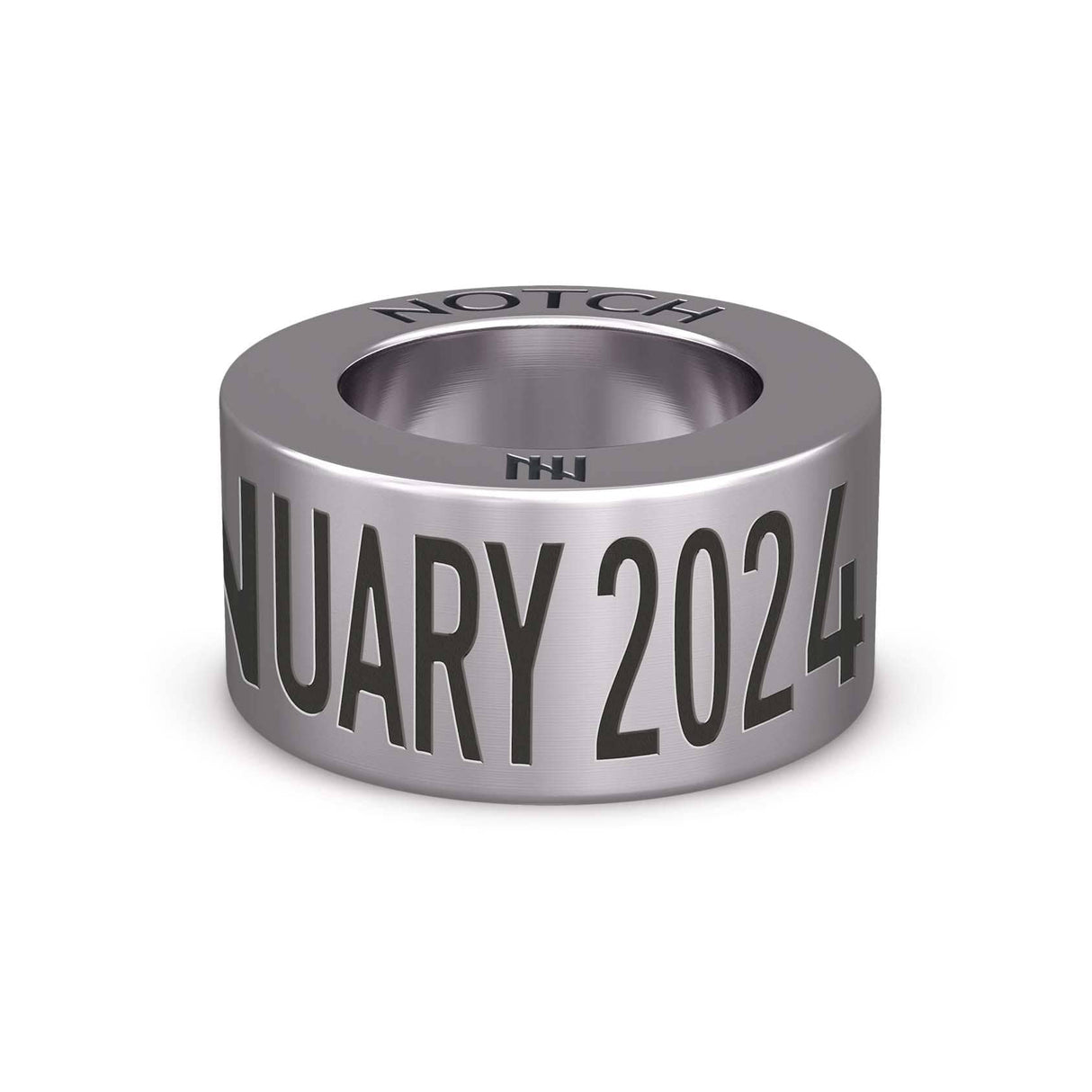 The Dry January® Challenge NOTCH Charm (Stainless Steel)