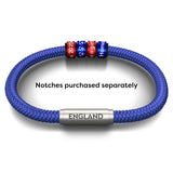 England Women's Blue Football NOTCH Bracelet