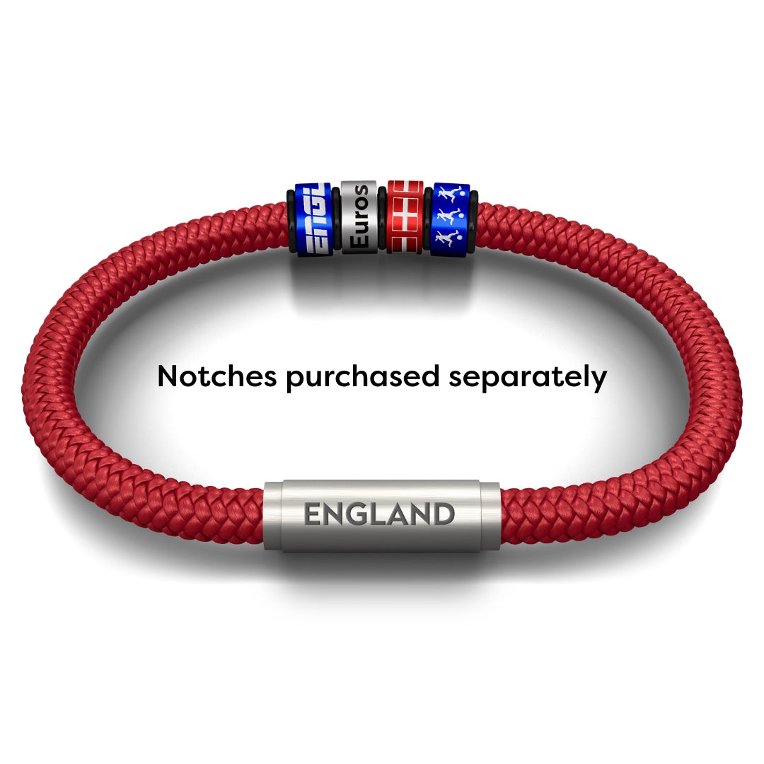 England Women's Red Football NOTCH Bracelet