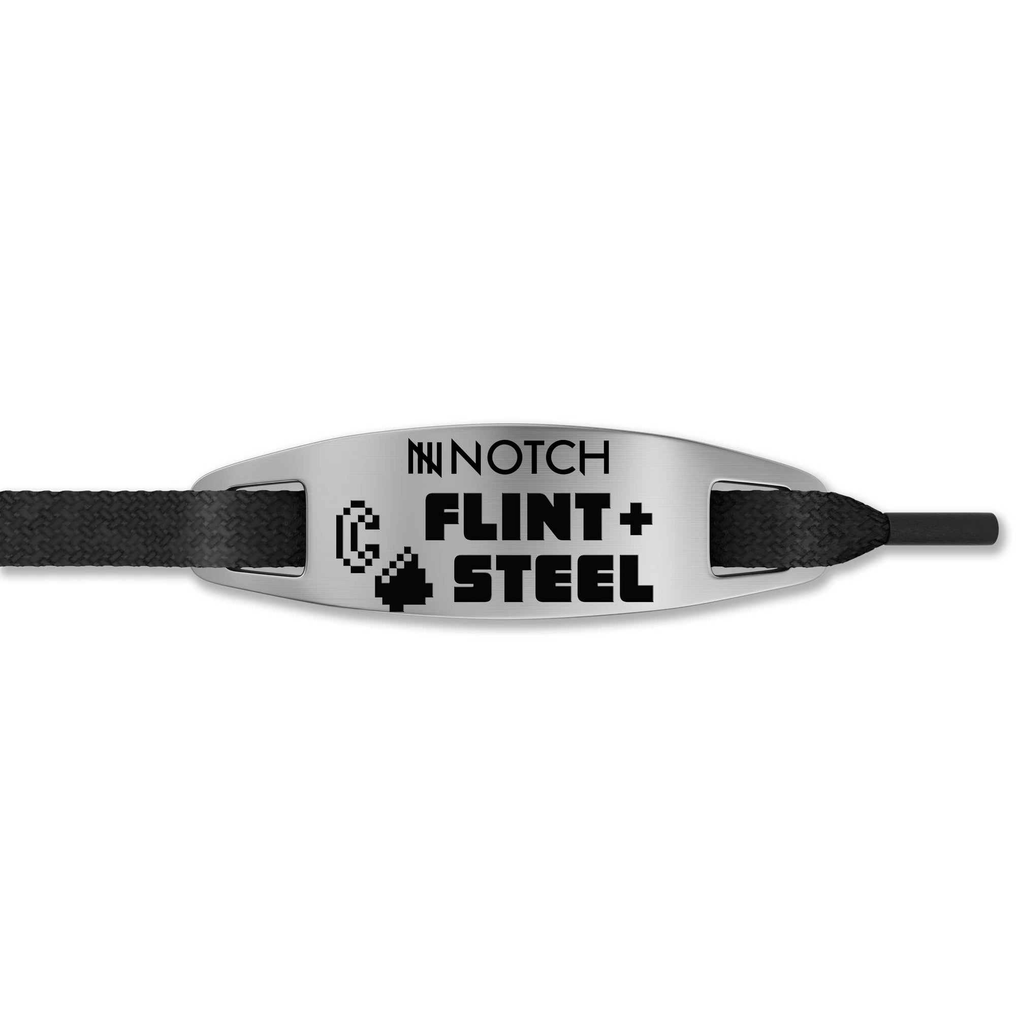 Flint and Steel NOTCH Lace Tag
