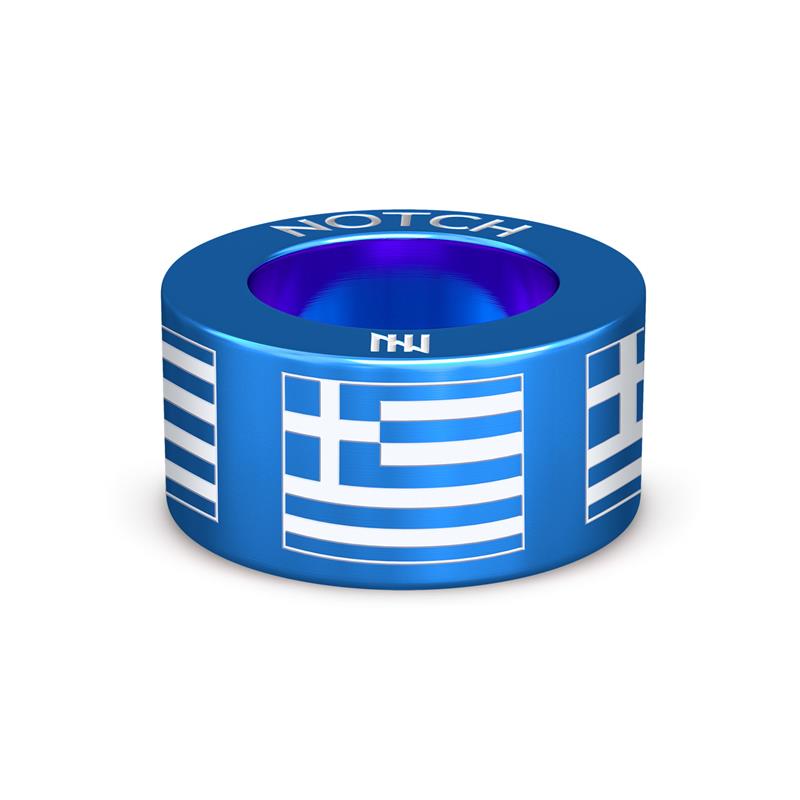 Greek Flag NOTCH Charm