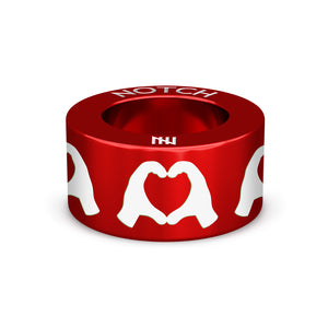 Emoji - Heart Hands NOTCH Charm