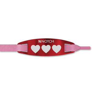 Hearts NOTCH Lace Tag