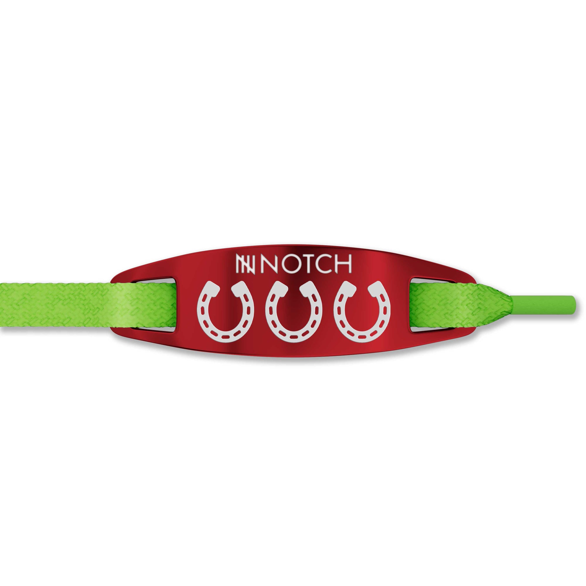 Horseshoe NOTCH Lace Tag