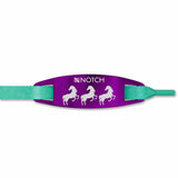 Dancing Horses NOTCH Lace Tag