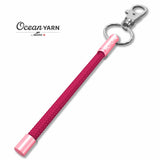 Sustainable OceanYarn NOTCH Tale - Hot Pink with Pink Aluminium ends