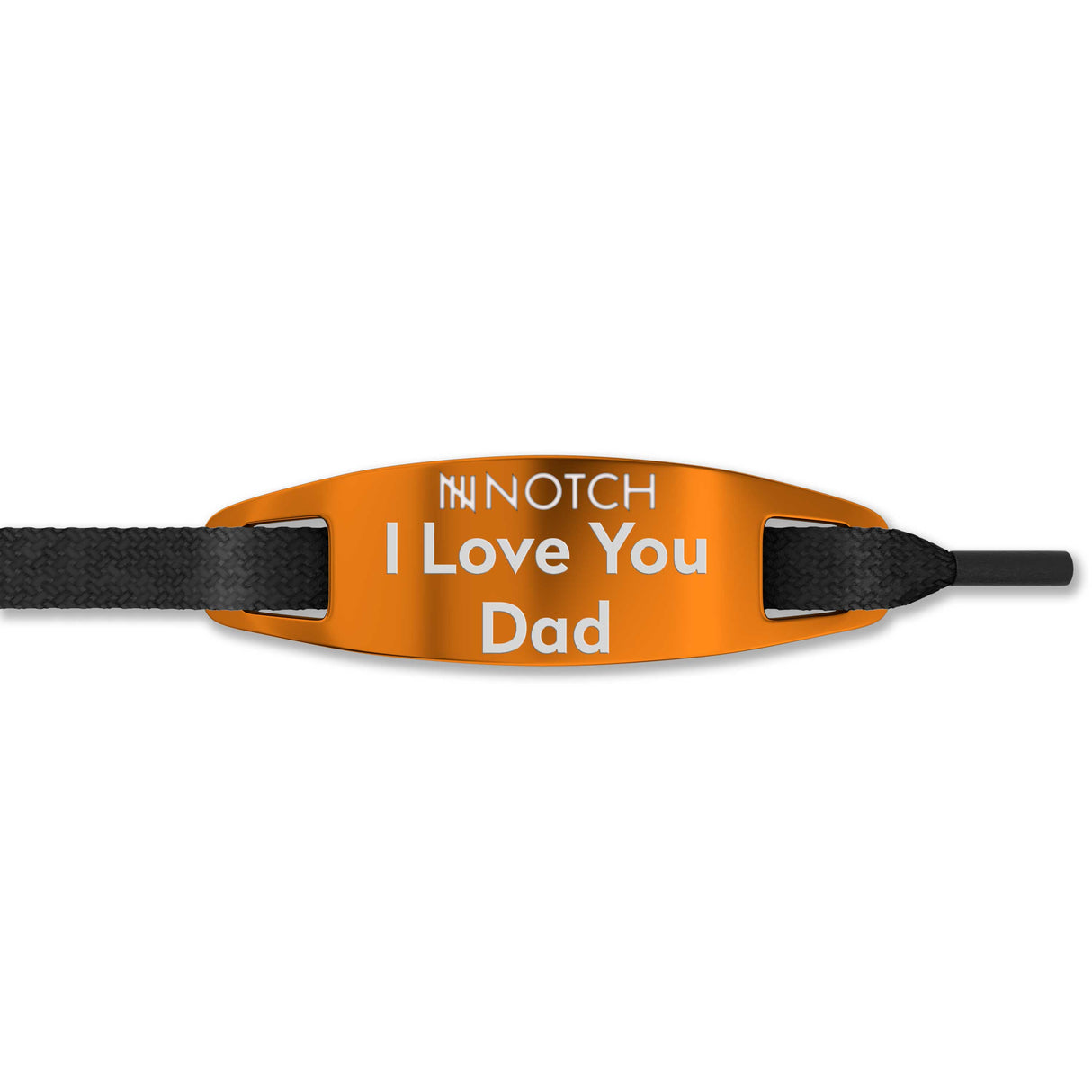 I Love You Dad NOTCH Lace Tag