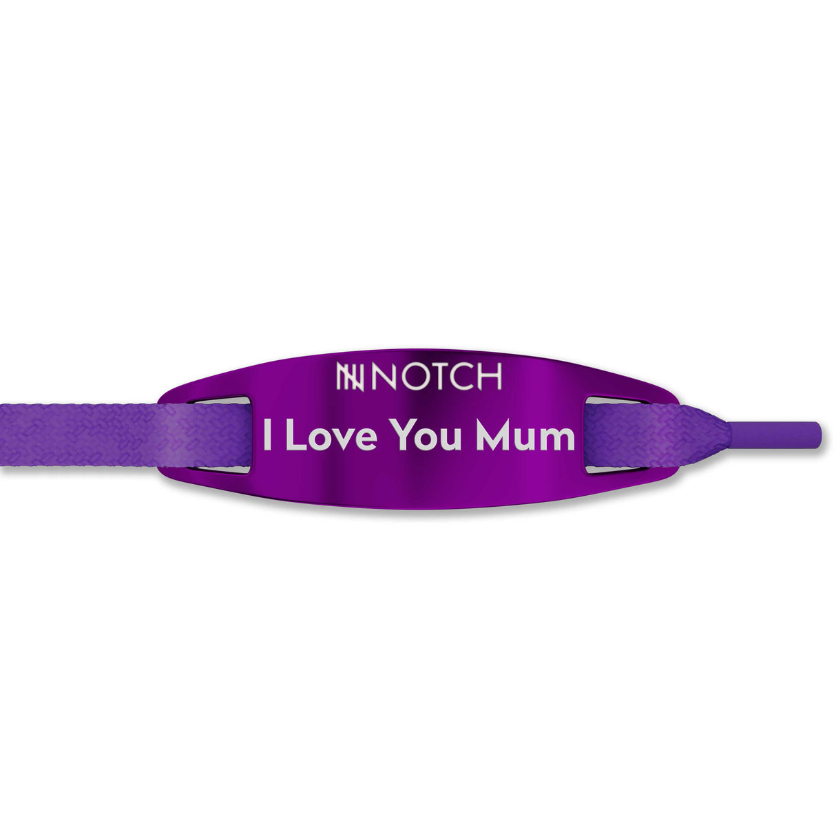 I Love You Mum NOTCH Lace Tag