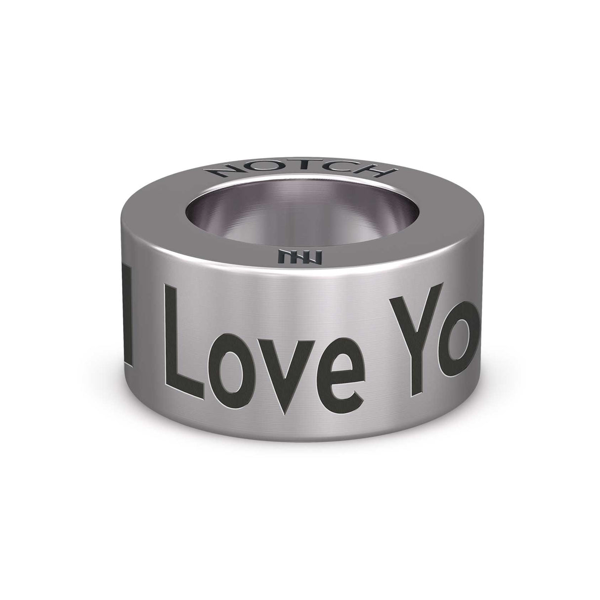 I Love You Notch (Stainless Steel)