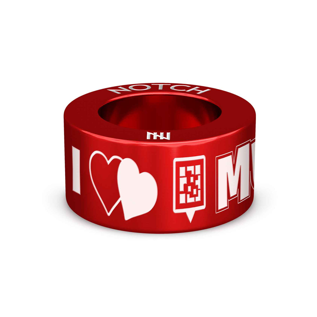 I (heart) Munzee NOTCH Charm