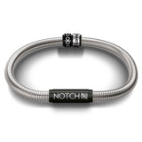 Infinity Signature Bracelet with Black Clasp