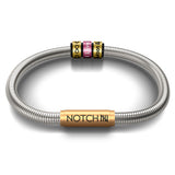 Infinity Signature Bracelet with Brass Clasp