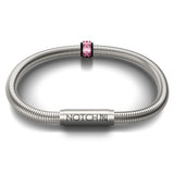 Infinity Signature Bracelet With Stainless Steel Clasp