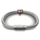 Infinity Signature Bracelet With Stainless Steel Clasp