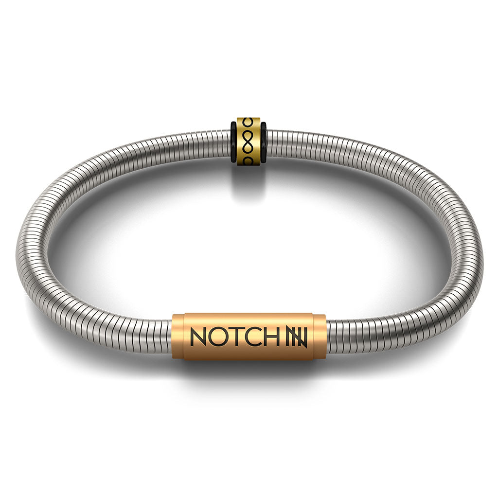 Infinity Signature Bracelet with Brass Clasp