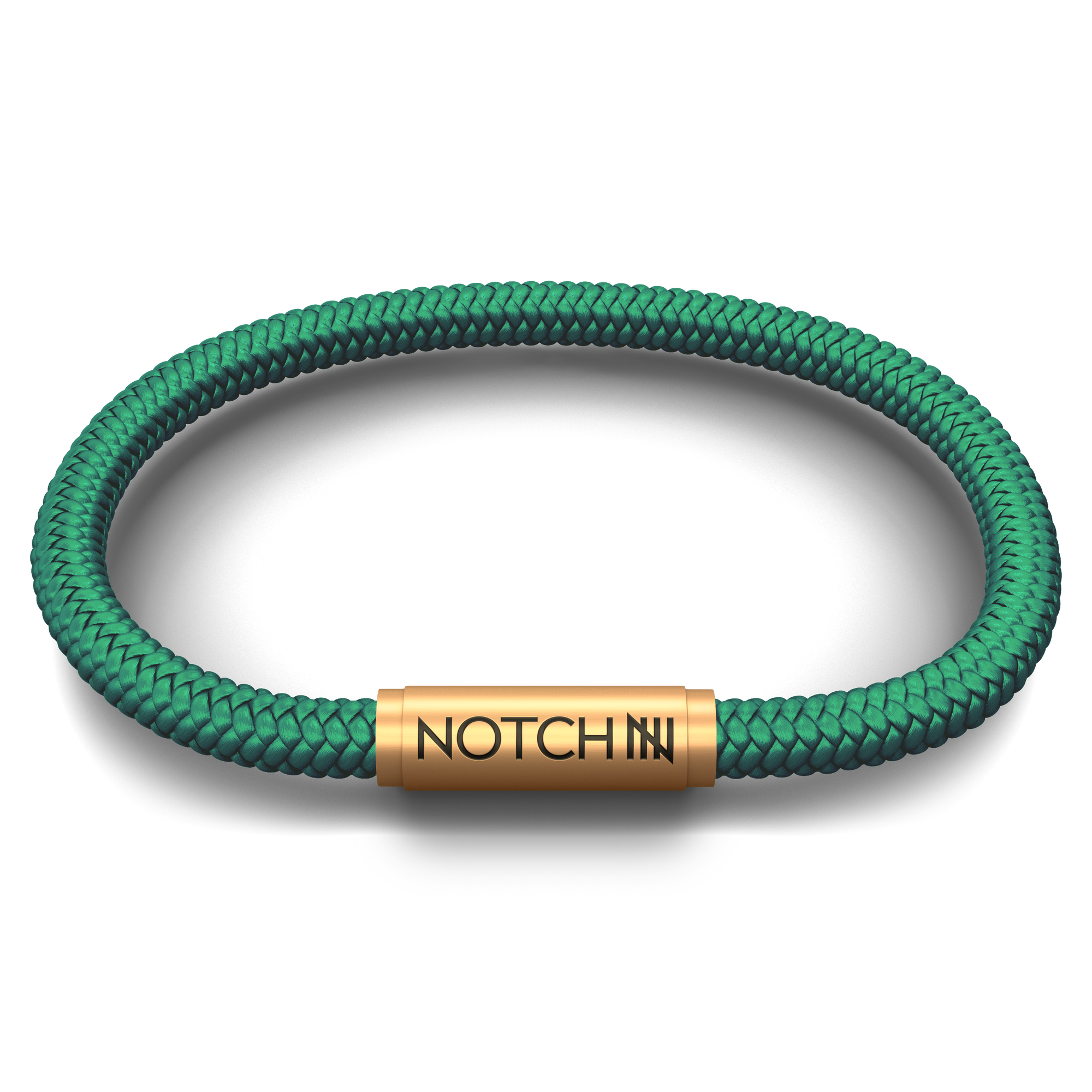 Jade Cord with Brass Clasp NOTCH Bracelet