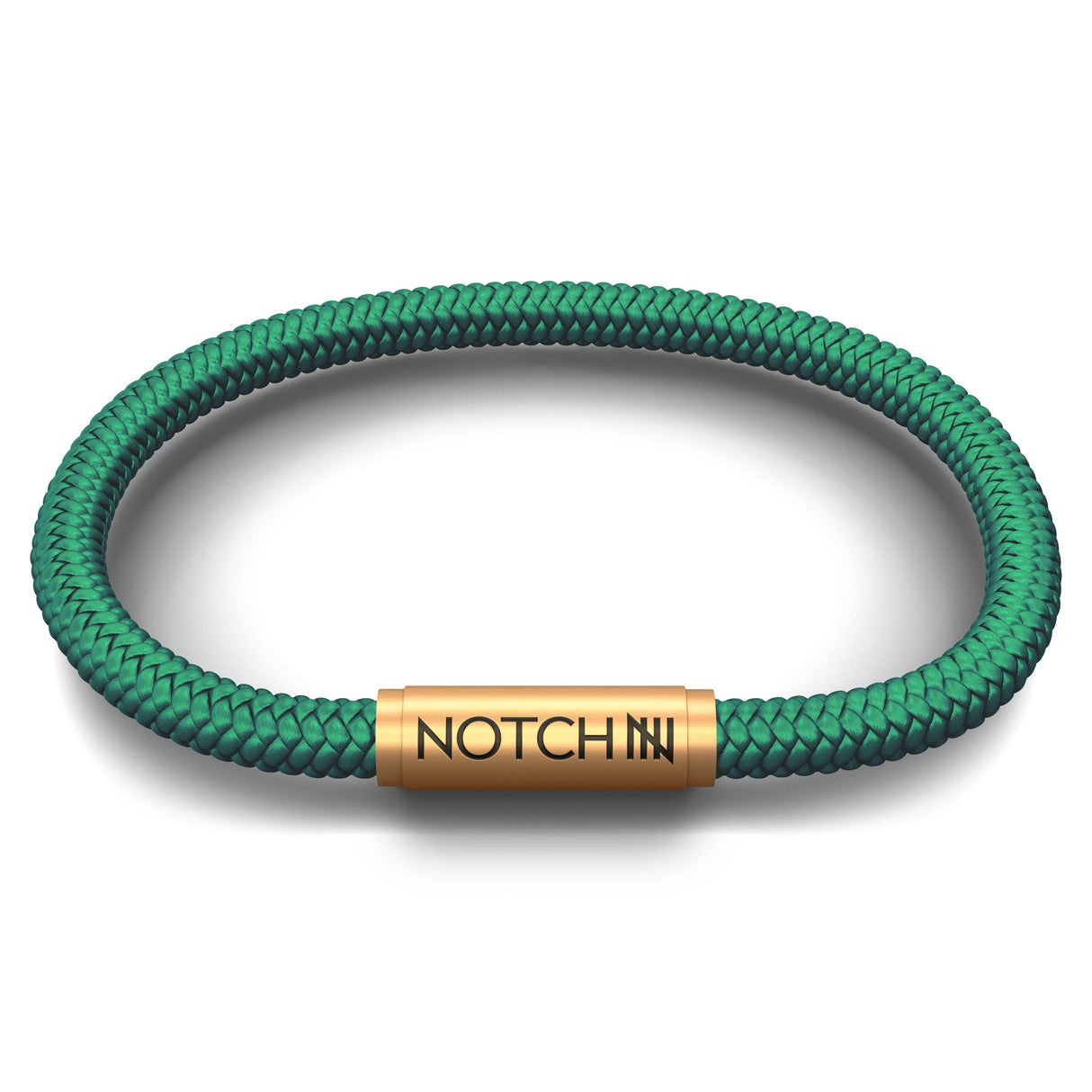 Jade Cord with Brass Clasp NOTCH Bracelet
