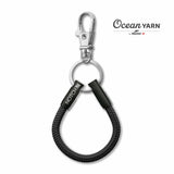 Sustainable OceanYarn NOTCH Loop - Jet Black with black aluminium ends