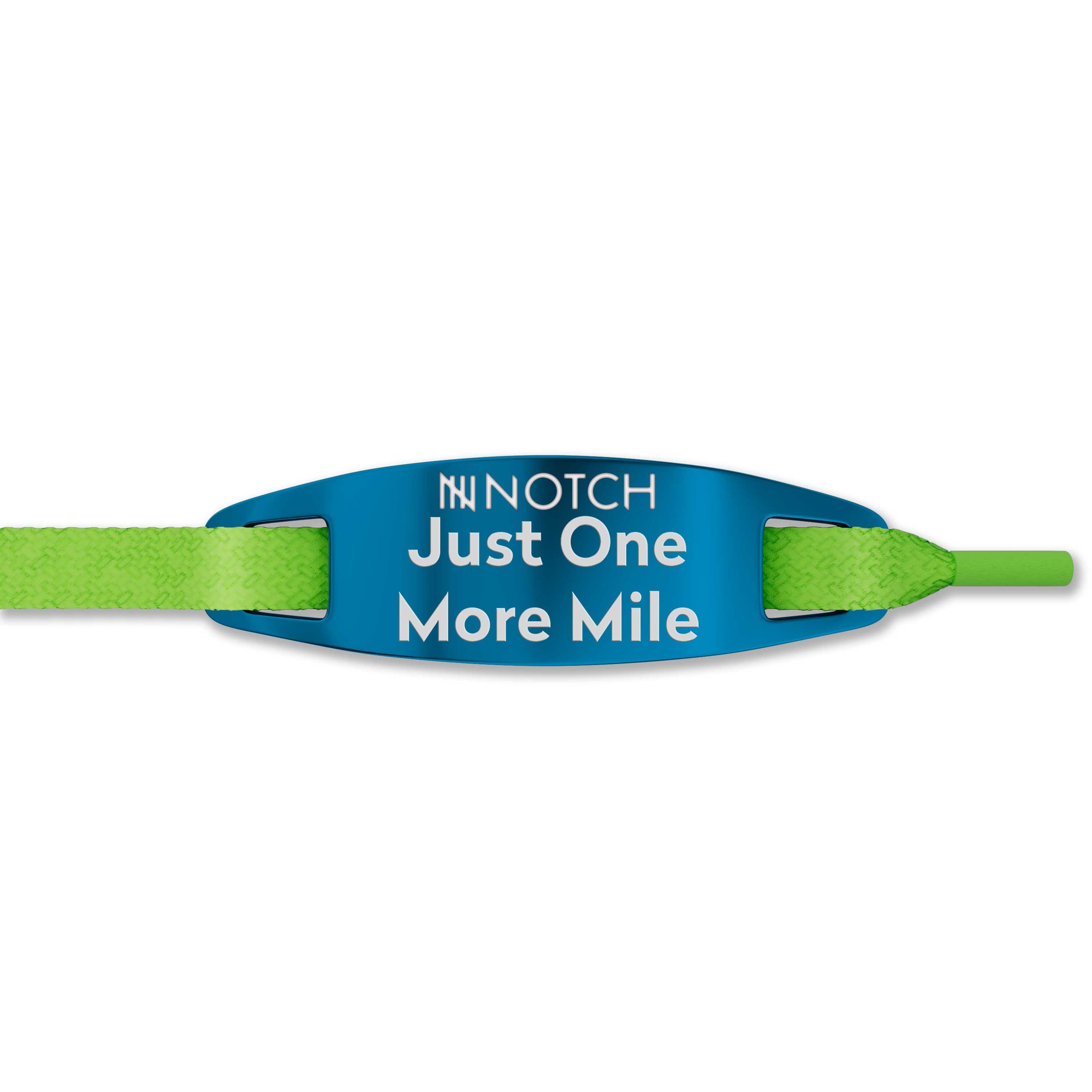 Just One More Mile NOTCH Lace Tag