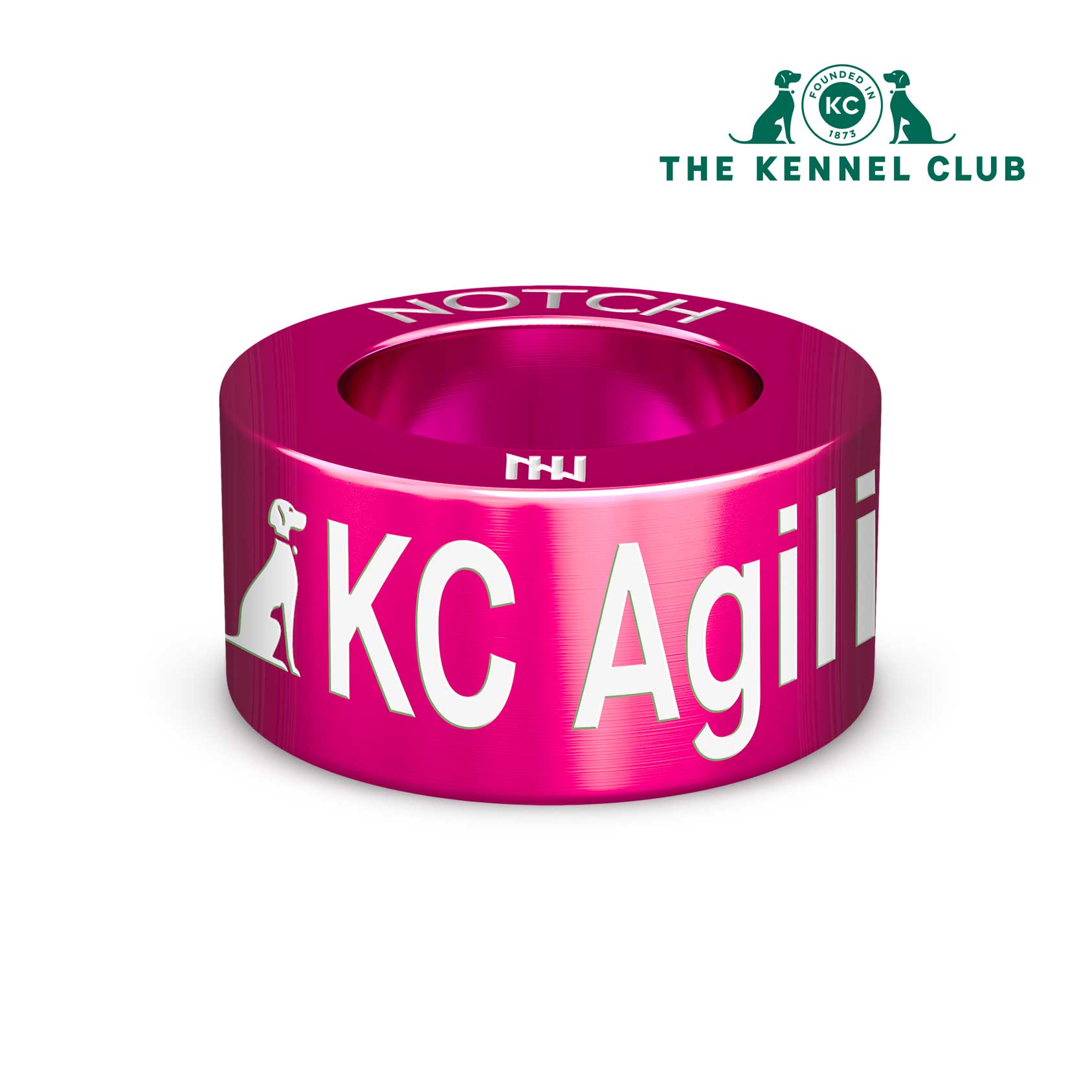 Kennel Club Official Agility Grade 7 NOTCH Charm