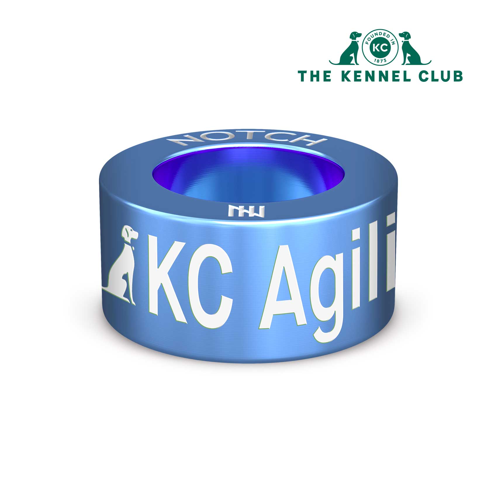 Kennel Club Official Agility Grade 5 NOTCH Charm