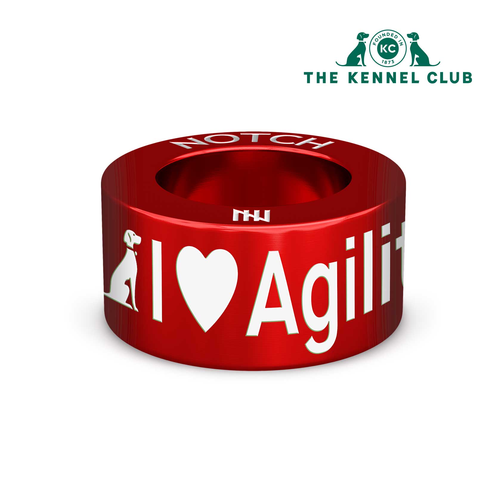 Kennel Club Official I Love Agility NOTCH Charm