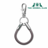 Kennel Club Official Grey Cord NOTCH Loop with stainless steel ends