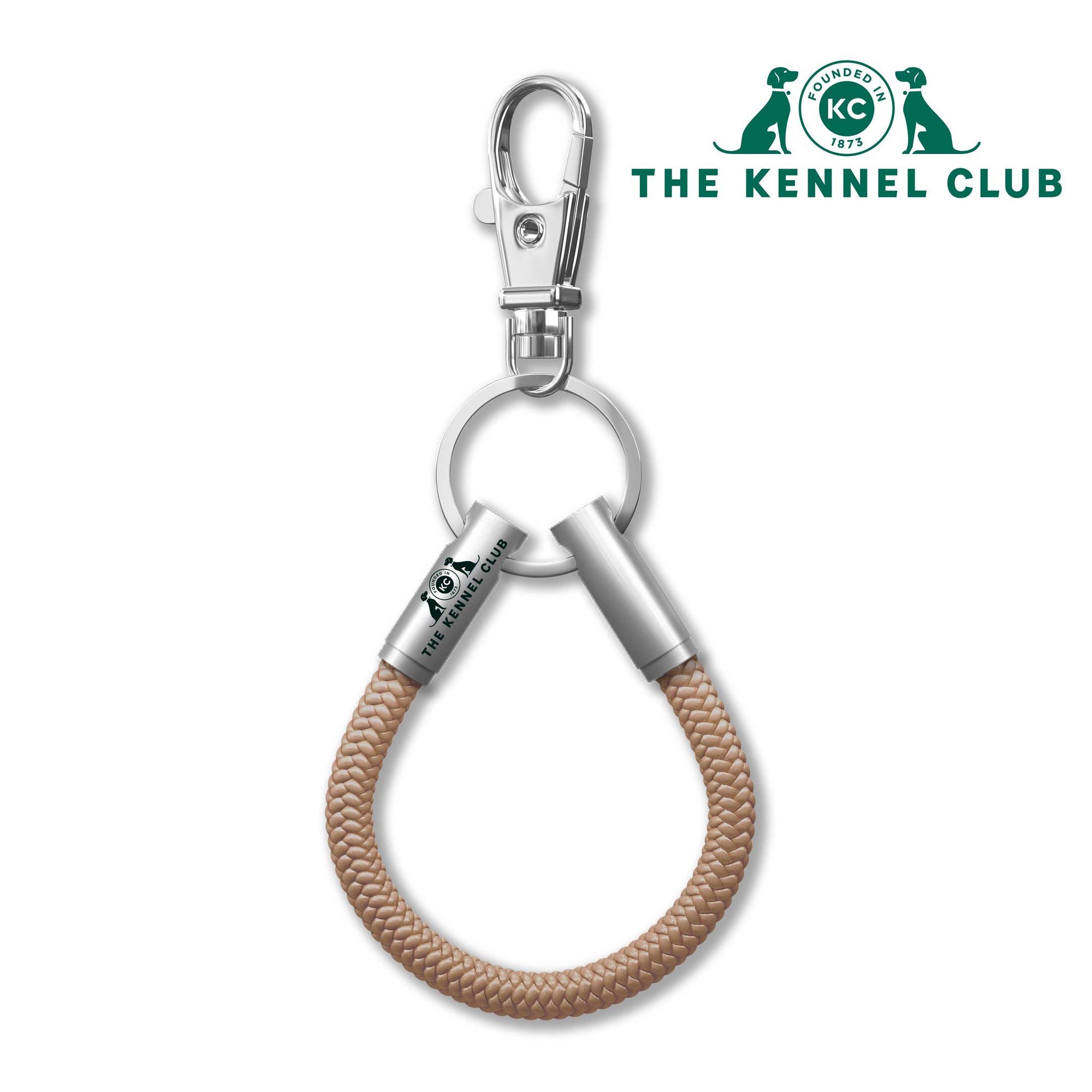 Kennel Club Official Oyster Cord NOTCH Loop with stainless steel ends