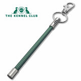 Official Kennel Club Green Cord NOTCH Tale with stainless steel ends